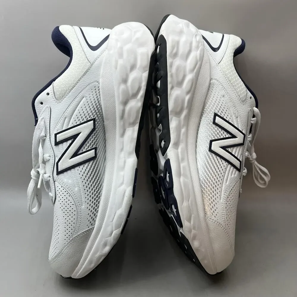 New Balance Fresh Foam 840 Walking Shoes Men's 16 2E White Wide Comfort Sneakers